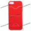 Fancy Credit Card Bag Pattern Plastic Hard Case For iPhone 5