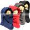 Fashion outdoor thicken warm polar fleece hat face mask balaclava