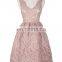 Europe And America Fashion Sexy Hollow Out Lace One-Piece Dress