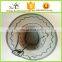 high quality wide brim leather cowboy hats blanks for men