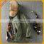 Real Raccoon Fur Collar Winter Fur Coat Short Section Parka