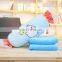 Most popular customized pillow 2 in 1 pillow blanket candy shaped pillow toy blanket that folds into pillow