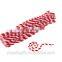 100pcs DIY striped chenille pipe cleaners