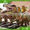 High quality Animatronic Dinosaur Walking Animals Kiddie Rides