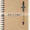 Promotional Notebook with Ball Pen