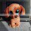 Made in China TY branded furry big eyed dog china factory plush toys