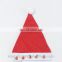 OEM Wholesale Fashion Novelty LED Flashing Non Woven Fabric Santa Claus Christmas Hat with Light and Music In Various Designs