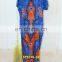 New design african abaya long dresses print silk kaftan dress