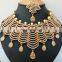 INDIAN LATEST BOLLYWOOD WHOLESALE ROYAL INSPIRED KUNDAN BEADED STONE BRIDAL JEWELLERY/JEWELRY NECKLACE SET EARRINGS