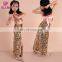 Tribal egyptian style performance children kids belly dance costume suit with bra and skirt ET-077