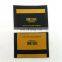 wholesale polyester durable black centerfold custom clothing labels cheap