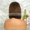 130% density elastic band brazilian hair glueless full lace wig