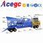 Mobile alluvial gold mining equipment