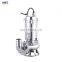 Electric motor open well submersible water pump