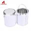 4L Round spackling compound tin can chemical can