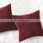 Soft suede pillow covers striped velvet throw pillow covers for Sofa
