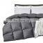 Cotton Damask Jacquard Fabric GOOSE DOWN 300GSM grey king size comforter australia