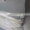Industrial pressed wool felt fabric white color