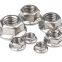 Carbon Steel White Zine Alloy Grade 4/8 Flange Nut Din6923