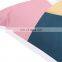 PU Patchwork Soft Geometric Print Decorative Square Throw Pillow/Cushion for sofa living room
