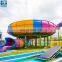 HOT Water park equipment fiberglass spiral pool slide for sale