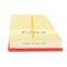 Customized packing direct wholesale car air filter elements 16546-6CT0A-C180