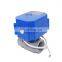 12VDC, 24VDC 1/2" to 2" Motorized Ball Valve for Water Control