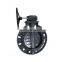 wholesale ASTM standard DN65 plastic PVC wafer butterfly valve with handle