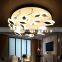 European popular leaf shape acrylic pendant lamp from China manufactory