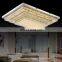 Luxury Crystal Decorative Square Chandelier LED Lights
