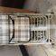 Steel old man shopping cart foldable removeable with seat and brake
