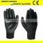 oil and gas safety glove/anti oil PU gloves for sale