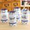 Vintage aircraft series ceramic seal glass cup office sapphire cover glass Mark cup
