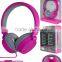 New promotion colorful headphone for mobile phone,PC ,PAD...