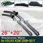 for VOLVO XC60 2009 2010 2011 2012 2013 2014 2015 2016 2017 Car Wiper Blades Coaster XC 60 Windshield Wipers Car Accessories
