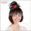 Wholesale Mini Top Hats Hairband Wedding Bridal With Feather And Flower