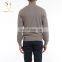 mock turtleneck Cardigan Winter,Wool Chunky Cardigan For Men