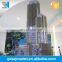3d house model for real estate , ho scale model ,Commercial building model with led light