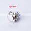 16mm Start Horn Button Momentary Stainless Steel flat head Metal Push Button Switch 1NO 2pin reset button switch waterproof