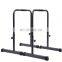 New Height Adjustable Gymnastics Fitness Push Up Dip Balance Stands Indoor Single Parallel Bars With Pull Up Bar