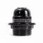 Best Price Black Bakelite Edison Lamp Holder E27 E26 Screw Plastic Light Bulb Socket