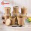 Disposable paper lid kraft paper soup cups