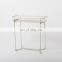 Loft Metal  Shelf Stand Modern Flower shelf Side Storage Table Flowerpot for Home Decor