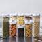 transparent plastic Storage box container food grand airtight grain crisper keep food fresh custom color box air tight  storage