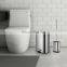 New-developed Bathroom Waste Bins Stainless Steel 5L Dustbin Square Round Shape Metal Trash Bin