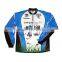 Zipper stand collar custom sublimation vented fishing shirt
