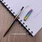 Gradient plated Slim Retractable Metal Ballpoint Pen Promotional Supplies Valentine's Day Kids Class Stationery Gifts Student Toy Present Party Birthday Present Favor
