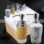 Factory Wholesale Low Moq Logo Screen Printing 250Ml 280Ml Bath Acrylic Plastic Body Lotion Bottle With Pump