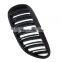 Gloss Black Double Slat Kidney Front Grille Grill Kidney For BMW E63 E64 2005 - 2010 630i 650i