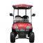 4 Seats electric golf cart with large storage compartments